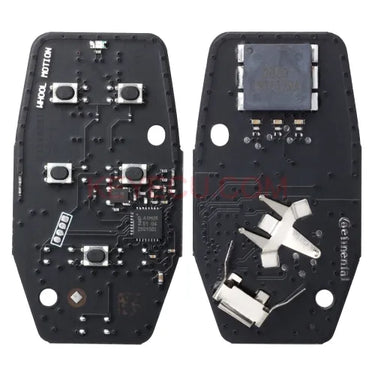 Black / Red KR5ALFA434,Continental: A2C97635100 Keyless Remote Smart Key Fob 433MHz 4A Chip for Alfa Romeo Giulia Stelvio 2017 2018 2019 2020